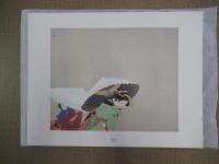 上村松園額装画集　紅葉可里図・牡丹雪のみ