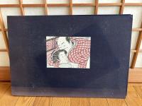 英泉の「あぶな絵」十二枚揃　復刻錦絵木版画　　（1枚欠）