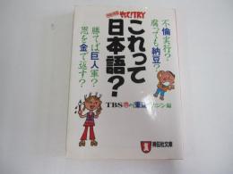 これって日本語？平成の常識・やって！TRY