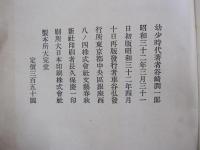 幼小時代　