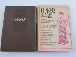 日本史年表　増補新版