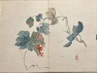 崋山画譜　上下2冊