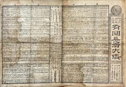 有圓長者大鑑　明治二拾六年大改正