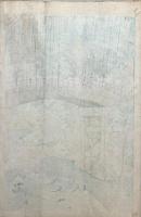 笠松紫浪木版画　【日光神橋】