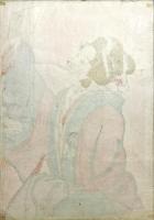 三代目長谷川小信木版画　仮名手本忠臣蔵の内【遊女おかる】