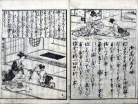 新増　女諸禮綾錦　上・下
