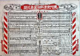 現代京津料理業者花競