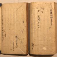 伊達秘録　写本　合本2冊