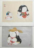 御所人形絵六趣