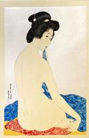 木版画　橋口五葉　女六題