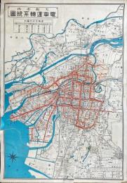 大阪市内電車運轉系統圖