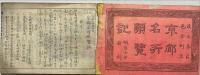 改正各區色分町名京都名所順覽記