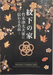 紋下の家 : 竹本津太夫家に伝わる名品 : 国立文楽劇場開場三十五周年記念特別企画展示