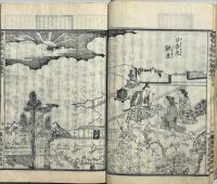 頭書増補絵本太閤記　初編　合６冊