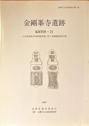 金剛峯寺遺跡KBT05-21 : 大乗院跡駐車場整備事業に伴う発掘調査報告書