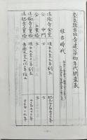 古社寺調書綴