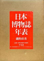 日本博物誌年表