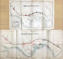 神戸附近省線改良計画図・神戸付近省線改良計画配線図　2枚