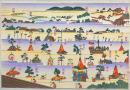 木版　千代紙　祇園祭山鉾