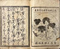 石場妓談辰巳婦言　後編船頭深話　船頭部屋
