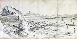 琵琶湖遠景図　（仮題）