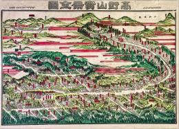 高野山実景全図