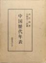 中国歴代年表（復刻）