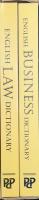 英英ビジネス・法律用語辞典－ENGLISH BUSINESS AND LAW DICTIONARY－（全２冊）