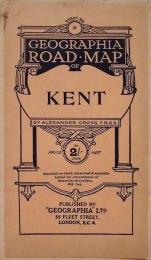 Geographia Road Map of Kent
