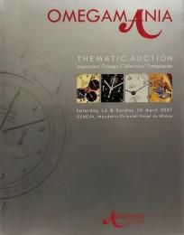 Antiquorum: Omegamania, Thematic Auction, Important Omega Collections' Timepieces