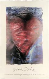 ポスター「Jim Dine: Garerie Kammer Hamburg 1982」