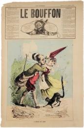 Le Bouffon No.8 Dimanche 13 Septembre 1874: A Defaut de Lapin