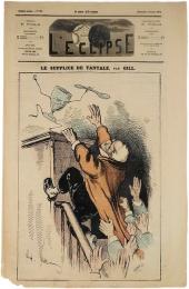 L'eclipse No.223 Dimanche 2 Fevrier 1873: Le Supplice de Tantale, par Gill