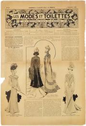Les Modes et Toilettes. de L'Illustre Soleil du Dimanche. No.49 3 Decembere 1899