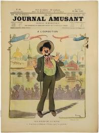 Le Journal Amusant No.48 26 Mai 1900. A L'exposition