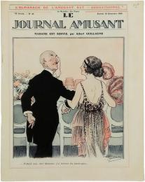 Le Journal Amusant No.84 18 Decembre 1920. Madame est Servie, par Albert Guillaume