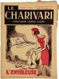 Le Charivari. Hebdomadaire Satirique Illustre. No.388. 9 Decembre 1933. L'entoleuse