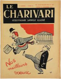 Le Charivari. Hebdomadaire Satirique Illustre. No.391. 30 Decembre 1933. Nos Meilleurs Voeuoc