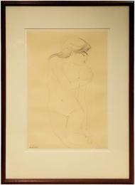 エミリオ・グレコ　銅版画「NUDO」