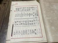 三重県河芸郡豊津村に関する書類綴