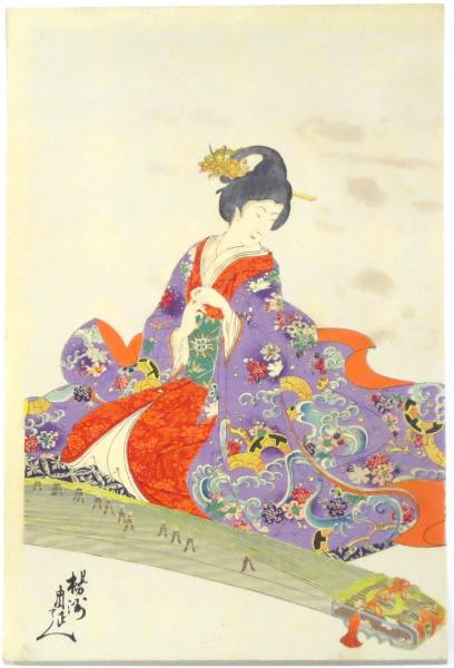 揚州周延　徳川時代の貴婦人の図 周延 徳川時代貴婦人の図 | 浮世絵 | 原書房 神田神保町