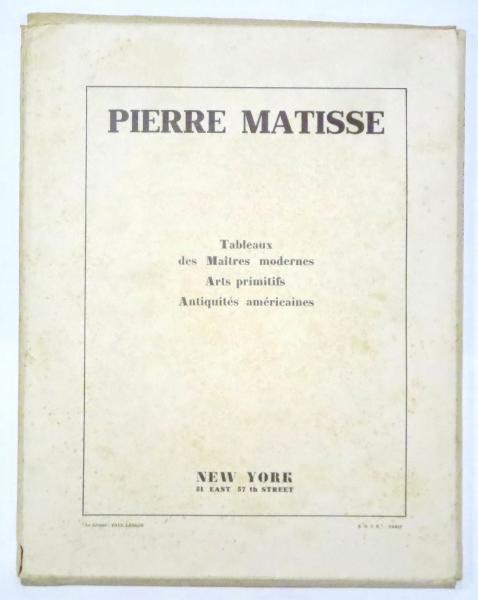 CAHIERS D'ART 3-5 11e ANNÊE 1936 DESSINS DE MATISSE