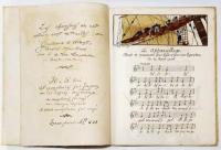 Chansons du Marin Français au Temps de la Marine en Bois. Recueillies et Illustrées par Guy Arnoux. （仏文 『木造船時代のフランス船乗り歌集』  竹中郁 旧蔵 ガイ・アルヌー ポショワール本）