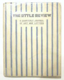 ''The Little Review'' 1921 Autumn （ 「リトル・レビュー」誌 ブランク－シ特集号）