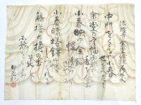 河合卯之助・川崎亀太郎宛書簡 4通＋関連資料