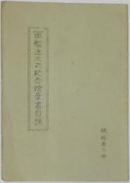 軍艦進水式紀年絵葉書目録