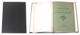 Gauguin et le groupe de Pont-Aven. Documents inédits.　(「ゴーギャンとポン=タヴァン派」)