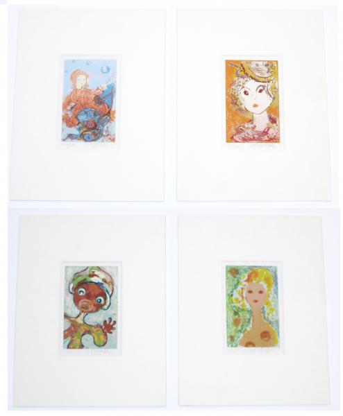 永瀬義郎 没後十年回顧展記念 版画集 春・燦き(オリジナル版画5 永瀬義郎 没後十年回顧展記念 版画集 春・燦き(オリジナル版画5