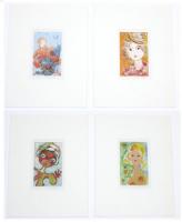 永瀬義郎 没後十年回顧展記念 版画集 春・燦き(オリジナル版画5葉入)