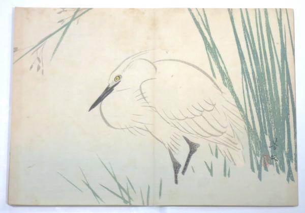 日本毛筆画帖 別集巻二 （菊池芳文 木版画12図）(菊池芳文（常次郎